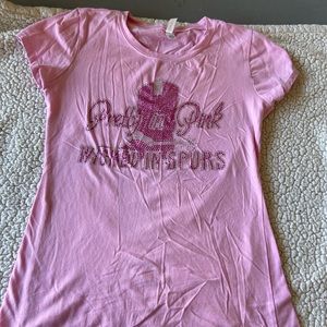 Rhinestone cowgirl top